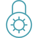 Secure payments lock icon