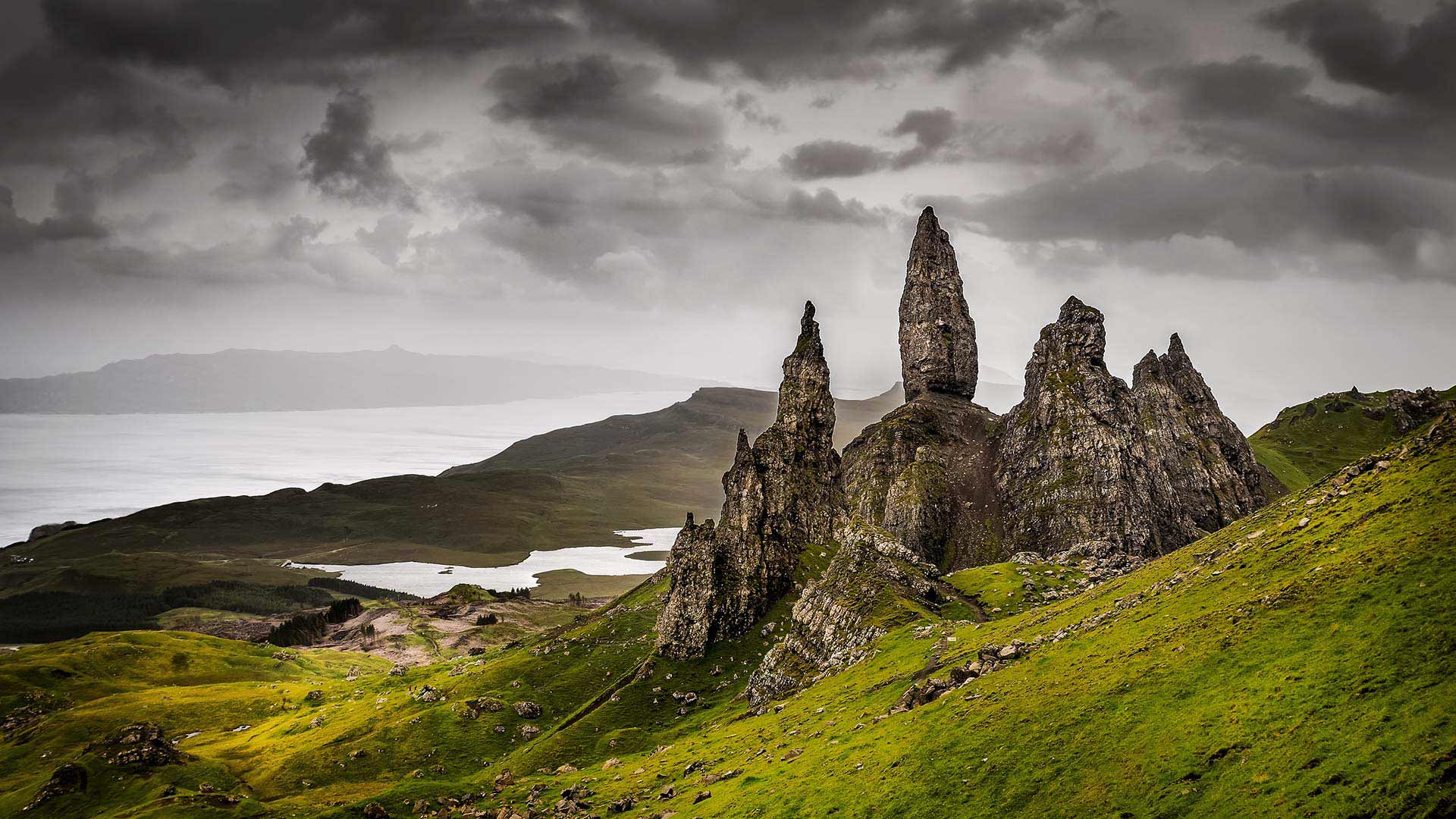 The Old Man of Storr on the Isle of Skye 