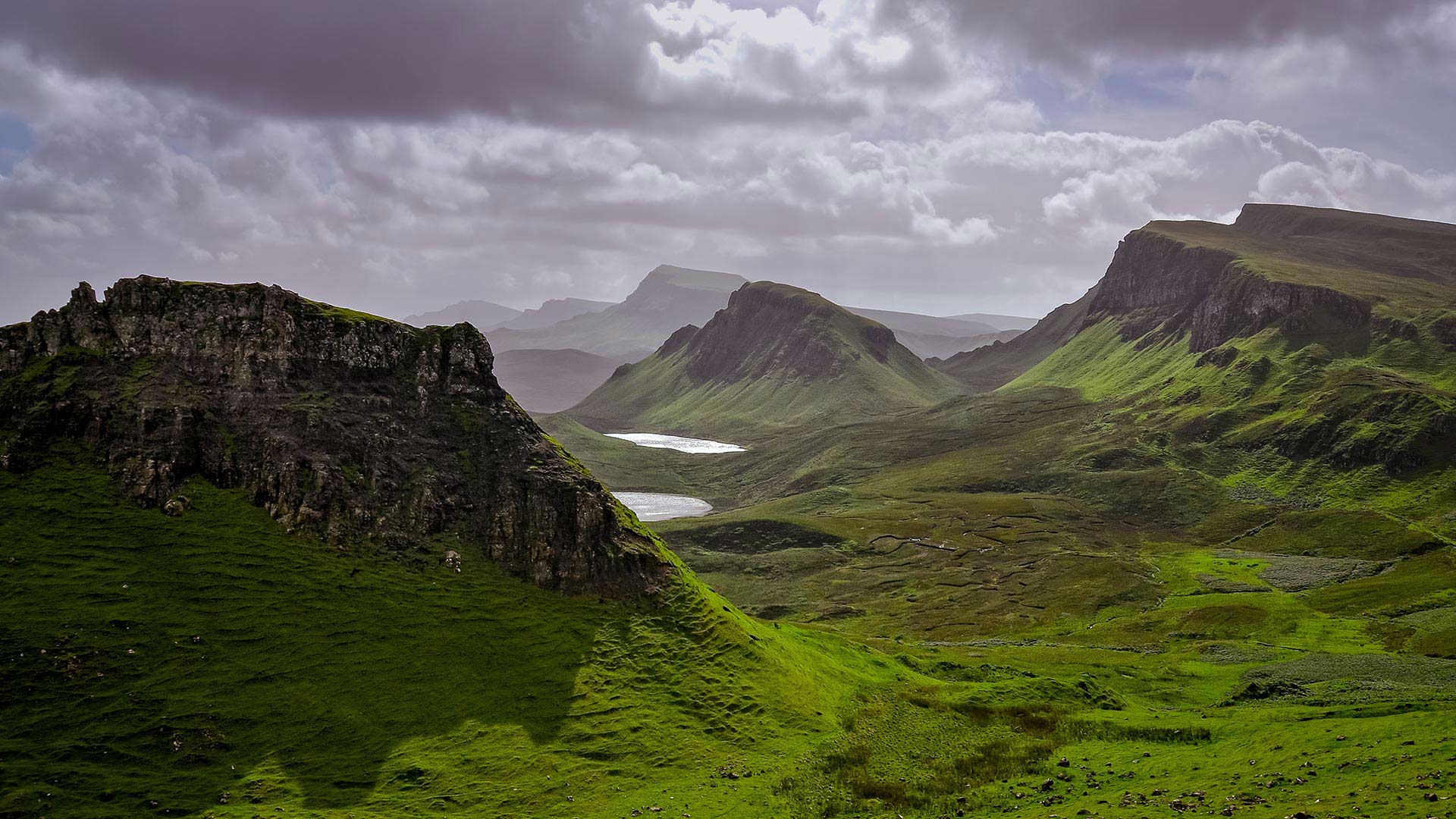 Quiraing Mountains and Landscape