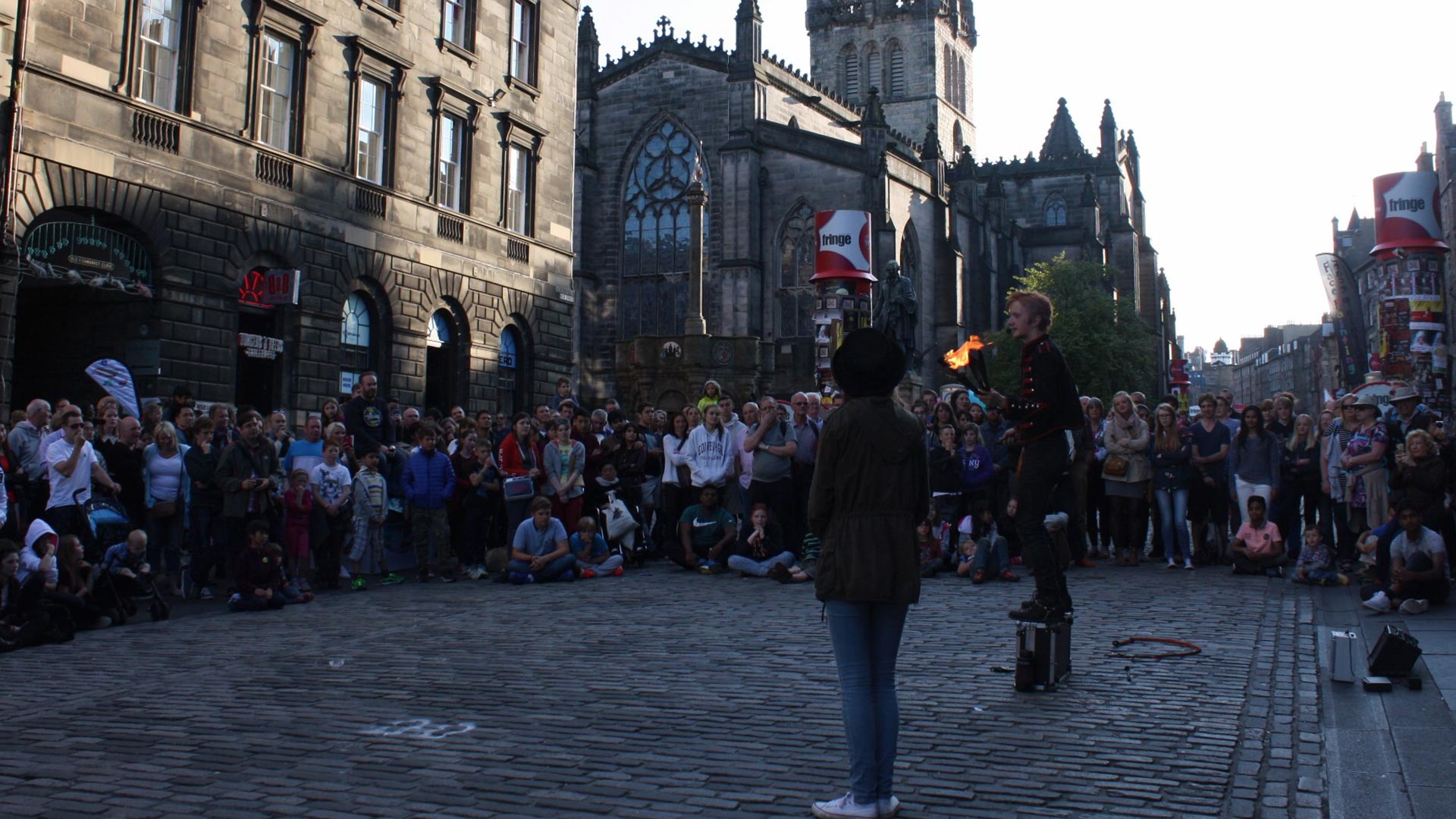 The Royal Mile and St. Giles Cathedral